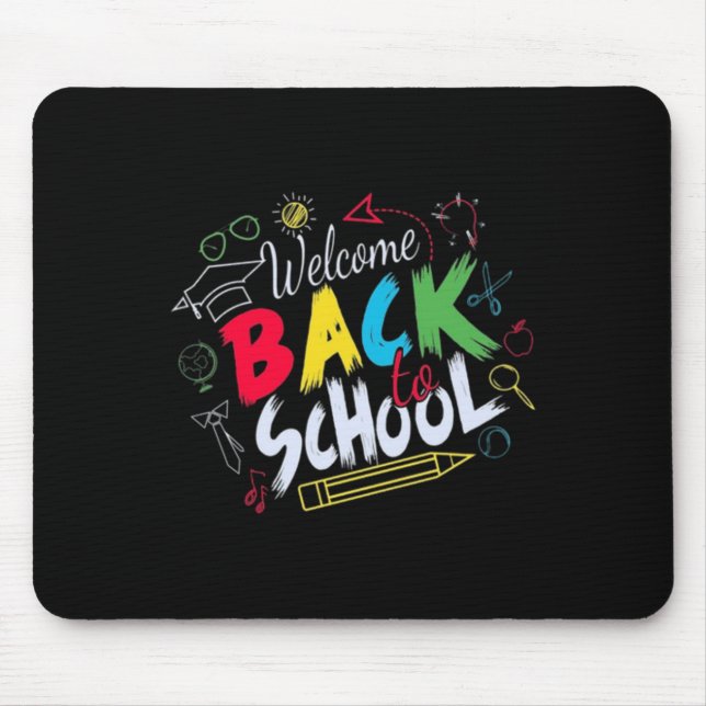 Schools Back  Mouse Mat (Front)