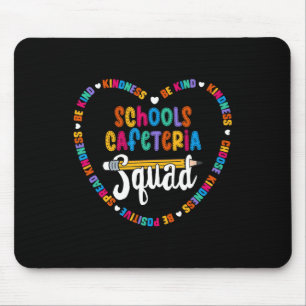 Schools Cafeteria Squad Byck To School Happy First Mouse Mat