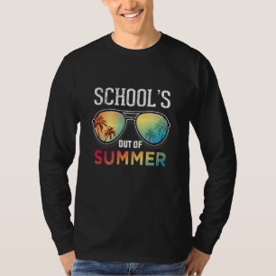Schools Out For Summer Last Day Of School sunglass T-Shirt