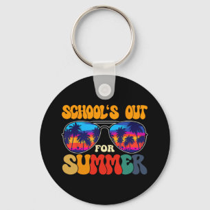 Schools Out For Summer Last Day Of School Teacher Key Ring