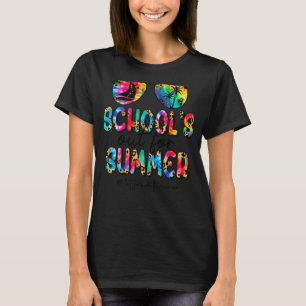 School's Out For Summer Leopard 1st Grade Teacher  T-Shirt