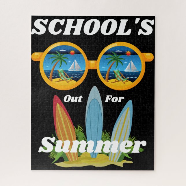 Schools Out For Summer Puzzle (Vertical)