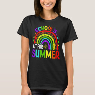 School's Out For Summer Teachers Goodbye School He T-Shirt