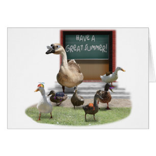 School's Out, Little Ducklings with Teacher Goose