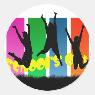 School's Out Stickers