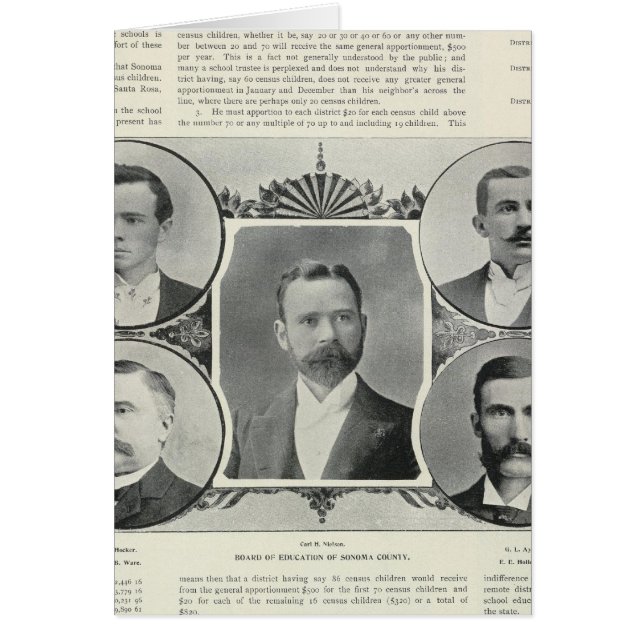 Schools Sonoma County, California (Front)