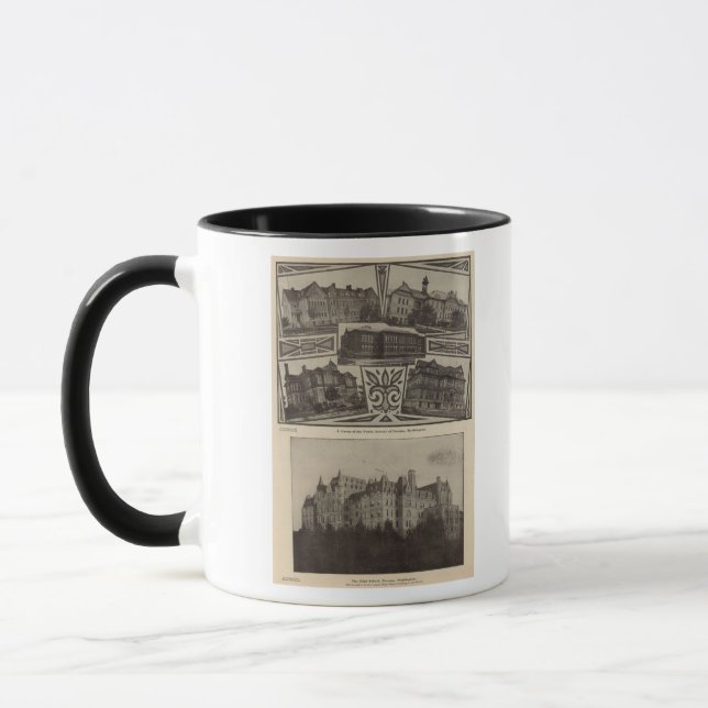 Schools, Tacoma, Wash Mug (Left)