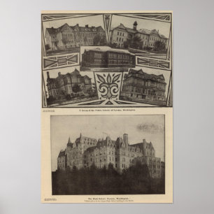 Schools, Tacoma, Wash Poster