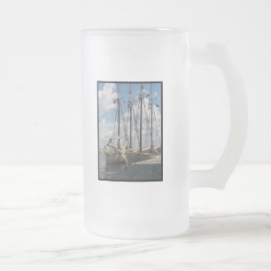 Schooner Frosted Beer Mug