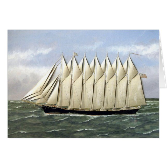 Schooner Thomas W Lawson 1900s (Front Horizontal)
