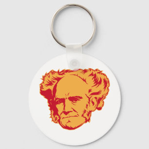 Schopenhauer Portrait Keychain