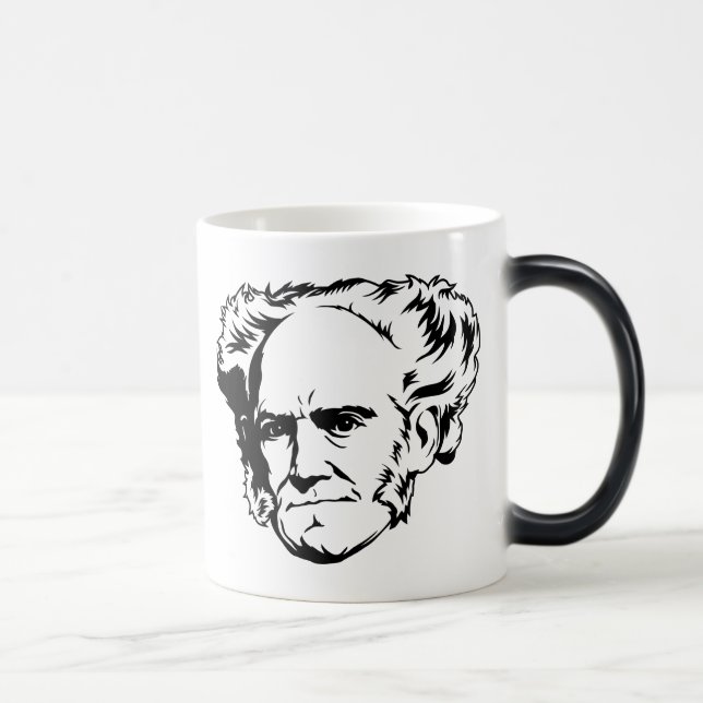 Schopenhauer Portrait Mug (Right)