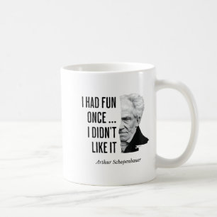Schopenhauer Quote Funny Philosopher Statement  Coffee Mug