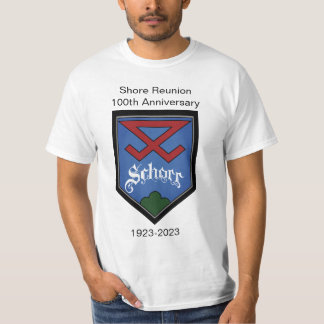 Schorr Shield Reunion Anniversary shirt (men's)