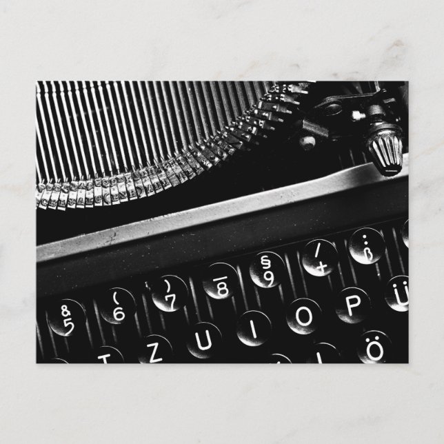 Schreibmaschine Postcard (Front)