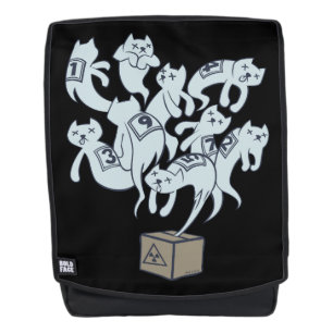 Schrödinger Cat 9 Lives Backpack