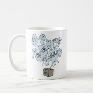 Schrödinger Cat 9 Lives Coffee Mug