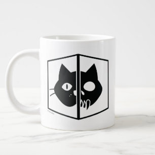 Schrödinger Cat Graphic Large Coffee Mug