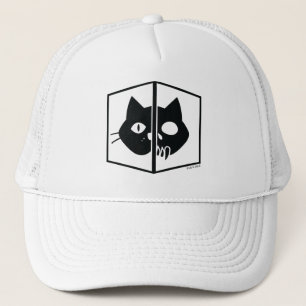 Schrödinger Cat Graphic Trucker Hat