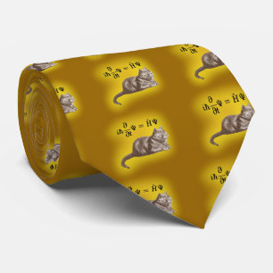 Schrodinger cat tie