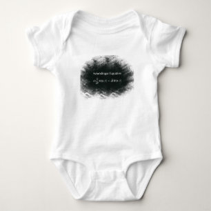 Schrödinger Equation Math & Quantum Physics Baby Bodysuit