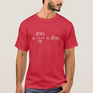 Schrodinger Equation Quantum Mechanics And Science T-Shirt