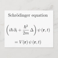 Schrodinger equation with name