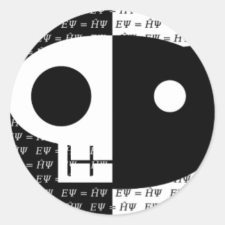 Schrödinger’s Cat Classic Round Sticker