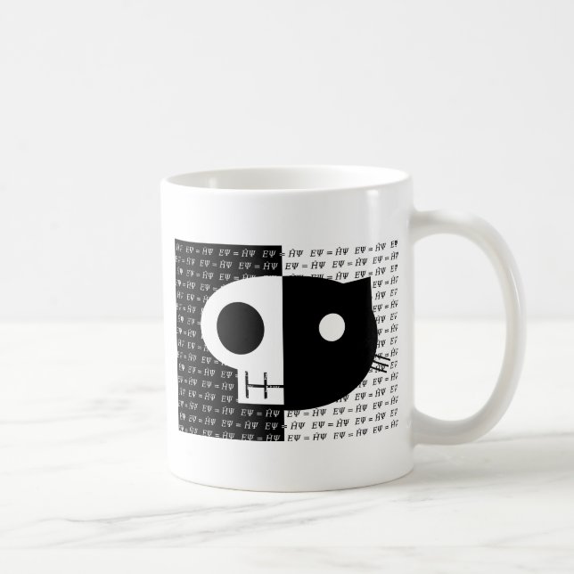 Schrödinger’s Cat Coffee Mug (Right)