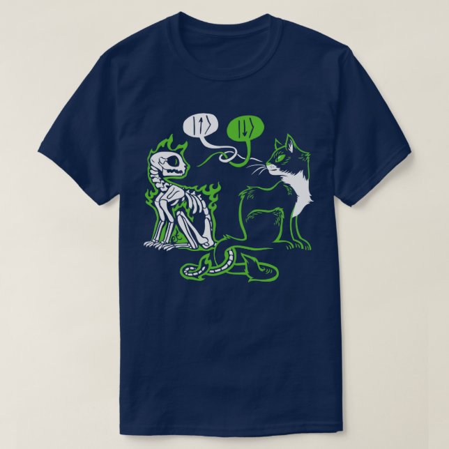 Schrodingers cat (2) T-Shirt (Design Front)