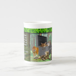Schrodinger's Cat Bone China Mug