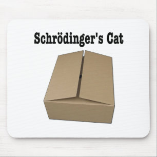 Schrodinger's Cat Box Mouse Mat