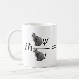 Schrodinger's cat coffee mug