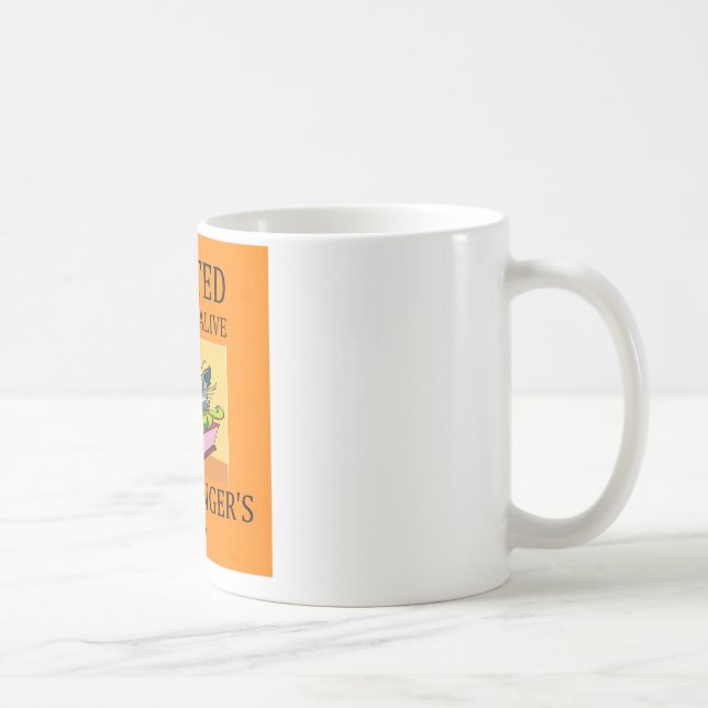 schrodinger's cat joke coffee mug (Right)