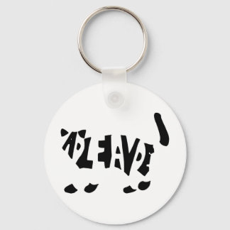 Schrödinger's cat key ring