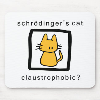 schrodinger's cat mouse mat