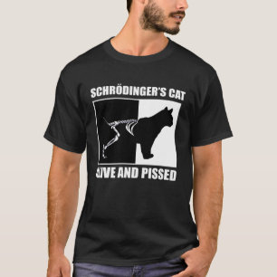 Schrödingers Cat Physics Maths Science Nerd T-Shirt