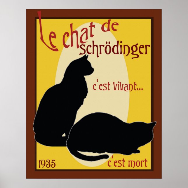 Schrodinger's Cat Poster (Front)