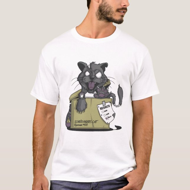 Schrodinger'S Cat  T-Shirt (Front)
