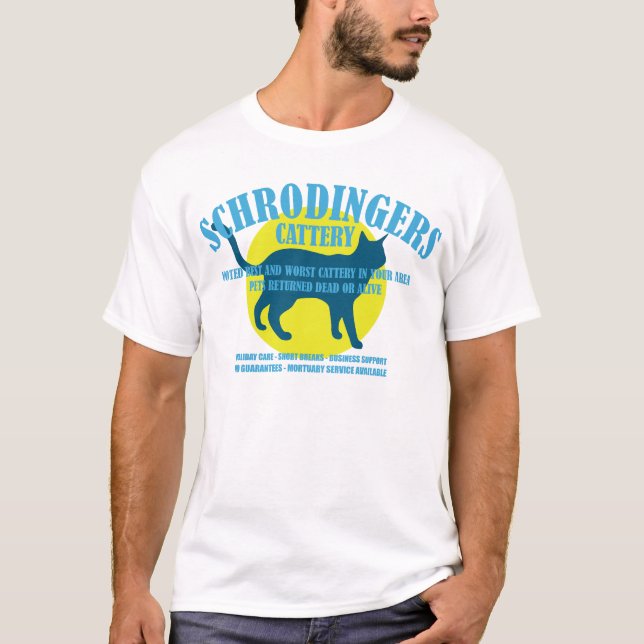 Schrodingers Cattery T-Shirt (Front)