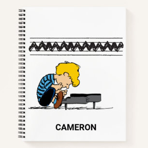 Schroeder Charlie Brown Music Notebook
