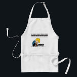 Schroeder Charlie Brown Music Standard Apron<br><div class="desc">Check out this fun Schroeder graphic as he plays music on his piano as the Charlie Brown zig zag stripe.</div>
