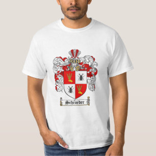 Schroeder Family Crest - Schroeder Coat of Arms T-Shirt