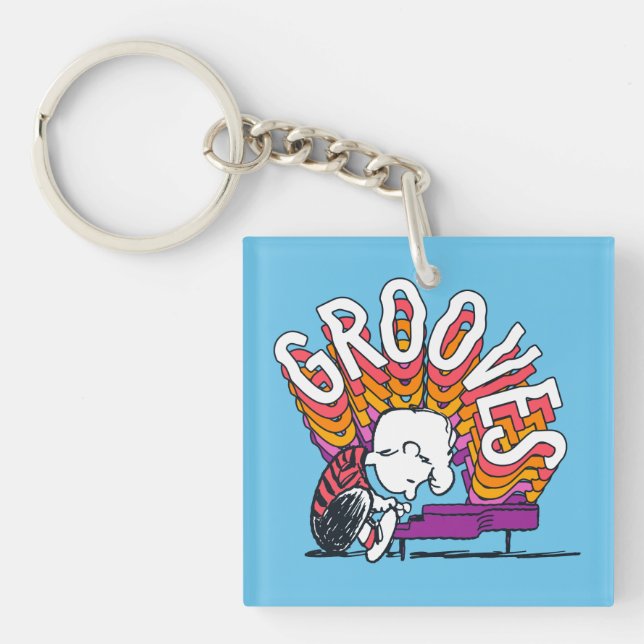 Schroeder - Grooves Key Ring (Front)