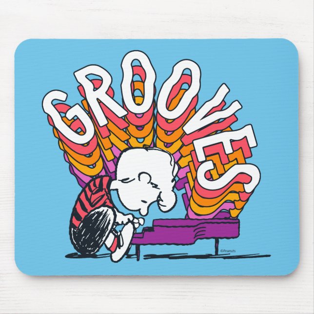 Schroeder - Grooves Mouse Mat (Front)