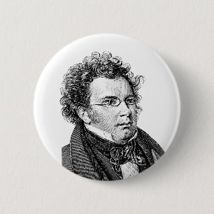 Schubert 6 Cm Round Badge