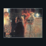 Schubert at the piano by Gustav Klimt Postcard<br><div class="desc">This painting titled Schubert at the piano is made by the famous artist, Gustav Klimt. About Gustav Klimt Gustav Klimt was an Austrian Symbolist painter and one of the most prominent members of the Vienna Secession movement. He became one of the founding members and president of the Wiener Sezession in...</div>