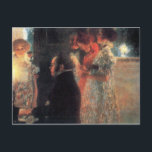 Schubert at the piano by Gustav Klimt Postcard<br><div class="desc">This painting titled Schubert at the piano is made by the famous artist, Gustav Klimt. About Gustav Klimt Gustav Klimt was an Austrian Symbolist painter and one of the most prominent members of the Vienna Secession movement. He became one of the founding members and president of the Wiener Sezession in...</div>