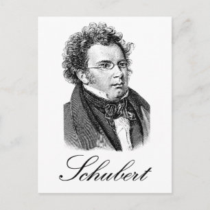 Schubert Postcard