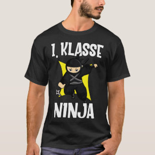 Schulkind 1 Klasse Ninja T-Shirt